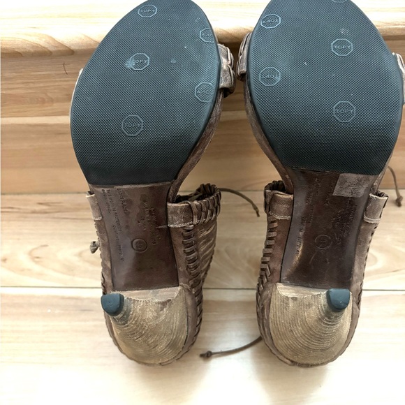 All Saints Braided Leather Sandal - Picture 9 of 9